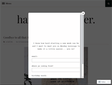 Tablet Screenshot of hannahbrencher.com